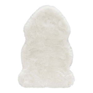 Biała sztuczna skóra Mint Rugs Uni Soft, 60x90 cm obraz