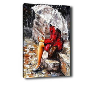 Obraz Tablo Center Waiting in the Rain, 40x60 cm obraz