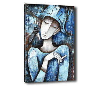 Obraz Tablo Center Girl With Cigarette, 40x60 cm obraz