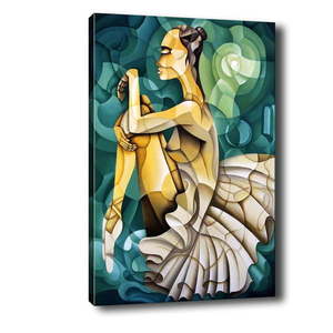 Obraz Tablo Center Geometric Ballerina, 100x140 cm obraz