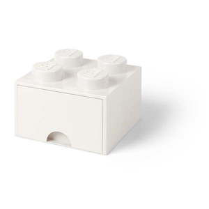 Biały pojemnik kwadratowy LEGO® obraz