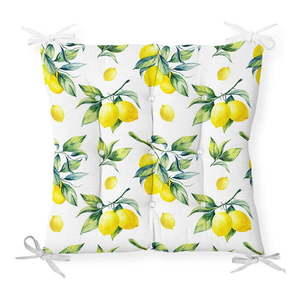 Poduszka na krzesło z domieszką bawełny Minimalist Cushion Covers Lemons, 40x40 cm obraz