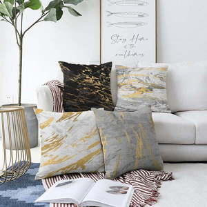 Zestaw 4 poszewek na poduszki Minimalist Cushion Covers Artsy, 55x55 cm obraz