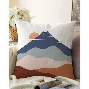 Poszewka na poduszkę z domieszką bawełny Minimalist Cushion Covers Kitty Hill, 55x55 cm obraz
