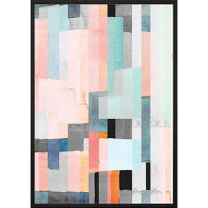Plakat DecoKing Abstract Panels, 100x70 cm obraz
