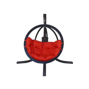 Zestaw: stojak Alicante Antracyt + fotel Swing Chair Single (9), Czerwony Alicante +Swing Chair Single (9) obraz