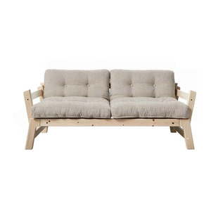 Sofa rozkładana Karup Design Step Natural Clear/Linen Beige obraz
