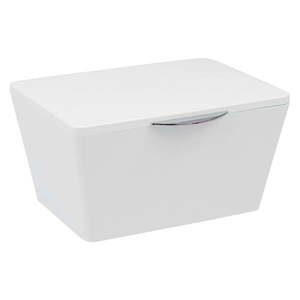 Biały pojemnik łazienkowy Wenko Brasil obraz