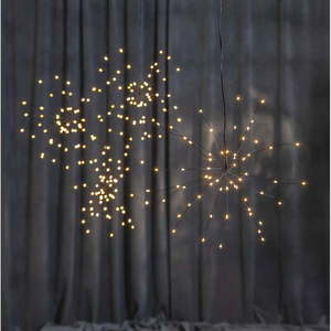Wisząca dekoracja świetlna LED Star Trading Hanging Firework Dark Warm, ø 26 cm obraz
