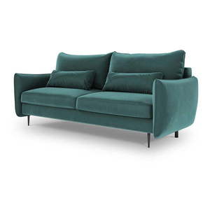 Morska sofa rozkładana ze schowkiem Cosmopolitan Design Vermont obraz