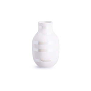 Biały kamionkowy wazon Kähler Design Omaggio, wys. 12, 5 cm obraz