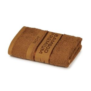 4Home Ręcznik Bamboo Premium brązowy, 50 x 100 cm , 50 x 100 cm obraz