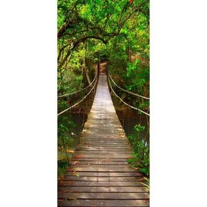 Tapeta fotograficzna pionowa Green bridge, 90 x 202 cm obraz