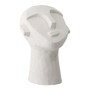 Biała dekoracja w kształcie głowy Bloomingville Head obraz