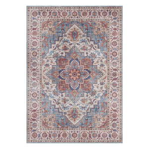 Czerwono-niebieski dywan Nouristan Anthea, 200x290 cm obraz