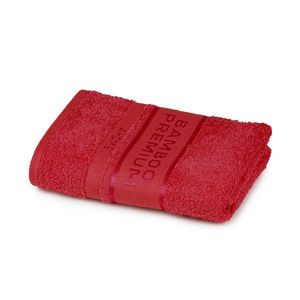 4Home Ręcznik Bamboo Premium czerwony, 50 x 100 cm, 50 x 100 cm obraz