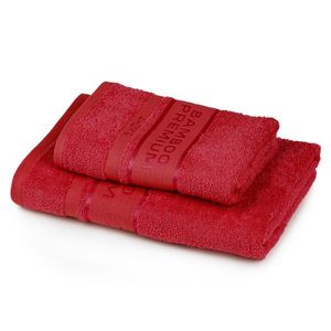 4Home Zestaw Bamboo Premium ręczników czerwony, 70 x 140 cm, 50 x 100 cm obraz
