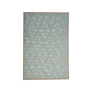 Niebieski dywan odpowiedni na zewnątrz Floorita Fiore, 135x190 cm obraz