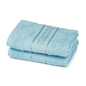 4Home Bamboo Premium ręczniki jasnoniebieski, 50 x 100 cm, 2 szt. obraz