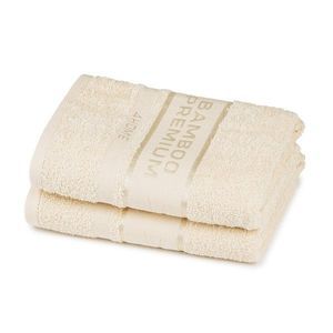 4Home Bamboo Premium ręczniki kremowy, 50 x 100 cm, 2 szt. obraz