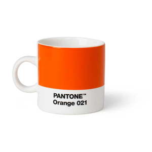 Czerwony ceramiczny kubek na espresso 120 ml Espresso Orange 021 – Pantone obraz