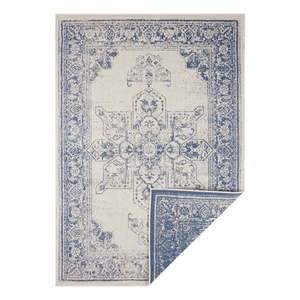 Niebiesko-kremowy dywan odpowiedni na zewnątrz NORTHRUGS Borbon, 200x290 cm obraz