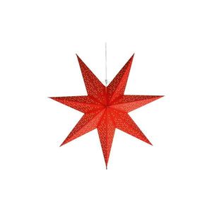 Czerwona dekoracja świetlna Star Trading Dot, ⌀ 54 cm obraz