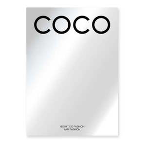 Lustro Little Nice Things Coco Chanel, 70x50 cm obraz