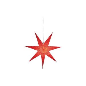 Czerwona dekoracja świetlna Star Trading Dot Red, ⌀ 70 cm obraz