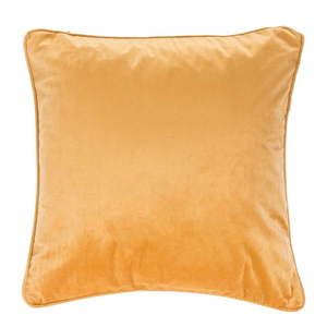 Pomarańczowobeżowa poduszka Tiseco Home Studio Velvety, 45x45 cm obraz