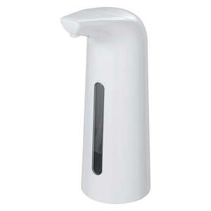 Biały automatyczny dozownik do mydła lub dezynfekcji Wenko Larino, 400 ml obraz