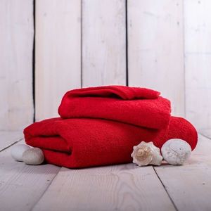 Ręcznik Unica - 70x140, czerwony obraz