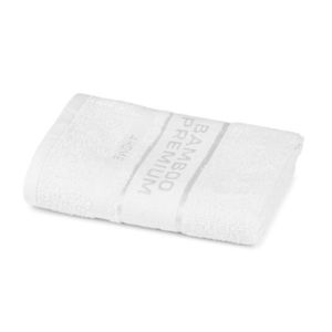 4Home Ręcznik Bamboo Premium biały, 50 x 100 cm obraz