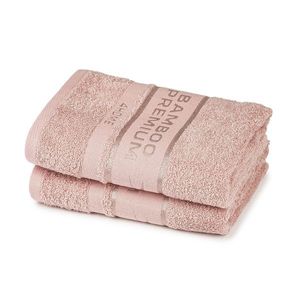 4Home Bamboo Premium ręczniki różowy, 50 x 100 cm, 2 szt. obraz