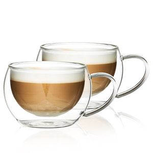 4Home Szklanka termiczna do cappuccino Hot&Cool 280 ml, 2 szt. obraz