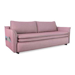 Różowa rozkładana sofa Miuform Charming Charlie obraz