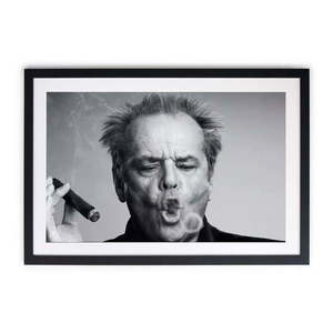 Plakat w ramie 30x40 cm Jack Nicholson – Little Nice Things obraz