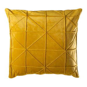 Żółta poduszka JAHU Amy, 45x45 cm obraz
