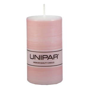 Różowa świeczka Unipar Finelines, 40 h obraz