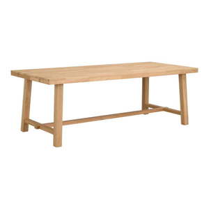 Stół ze szlifowanego drewna dębowego Rowico Brooklyn, 220x95 cm obraz