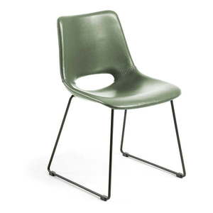 Zielone krzesło do jadalni Kave Home Zahara obraz