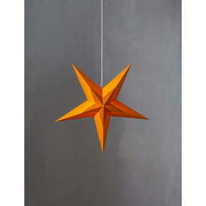 Pomarańczowa dekoracja świąteczna Star Trading Diva, ø 60 cm obraz