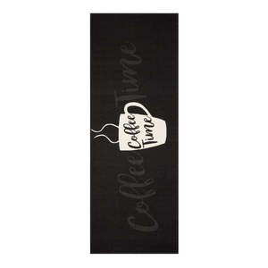 Czarny chodnik Zala Living Vibe Coffee Time, 67x180 cm obraz