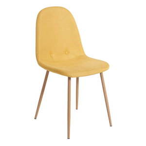 Zestaw 2 żółtych krzeseł Bonami Essentials Lissy obraz