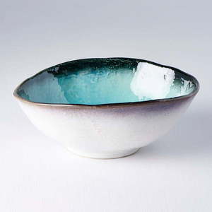 Niebieska miska ceramiczna MIJ Sky, ø 24 cm obraz