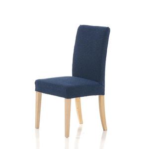 Forbyt, Pokrowiec elastyczny na całe krzesło, Petra komplet 2 szt., niebieski obraz