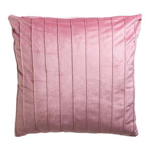 Różowa poduszka dekoracyjna JAHU collections Stripe, 45x45 cm obraz
