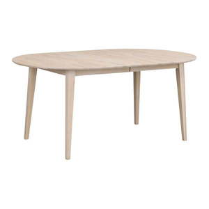 Jasny owalny stół rozkładany z drewna dębowego Rowico Mimi, 170 x 105 cm obraz