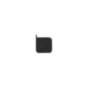 Czarny bawełniany chwytak kuchenny Tiseco Home Studio Abe, 20x20 cm obraz