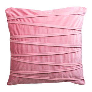 Różowa poduszka dekoracyjna JAHU collections Ella, 45x45 cm obraz